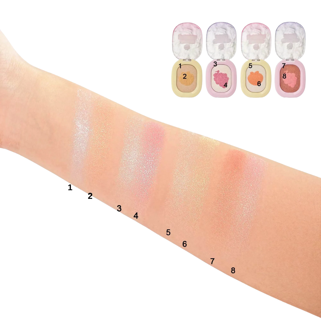 Kevin & Coco | Diamond Fruit Fiesta Highlighter 24 pcs