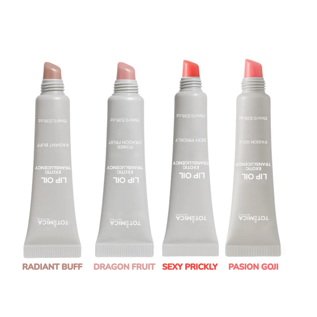 Totemica | Exotic Gloss Charm Lip Oil 6 pcs