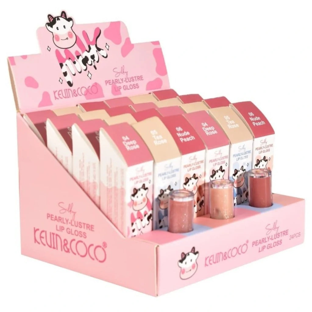Kevin & Coco | Lip Gloss Milk 24 pcs
