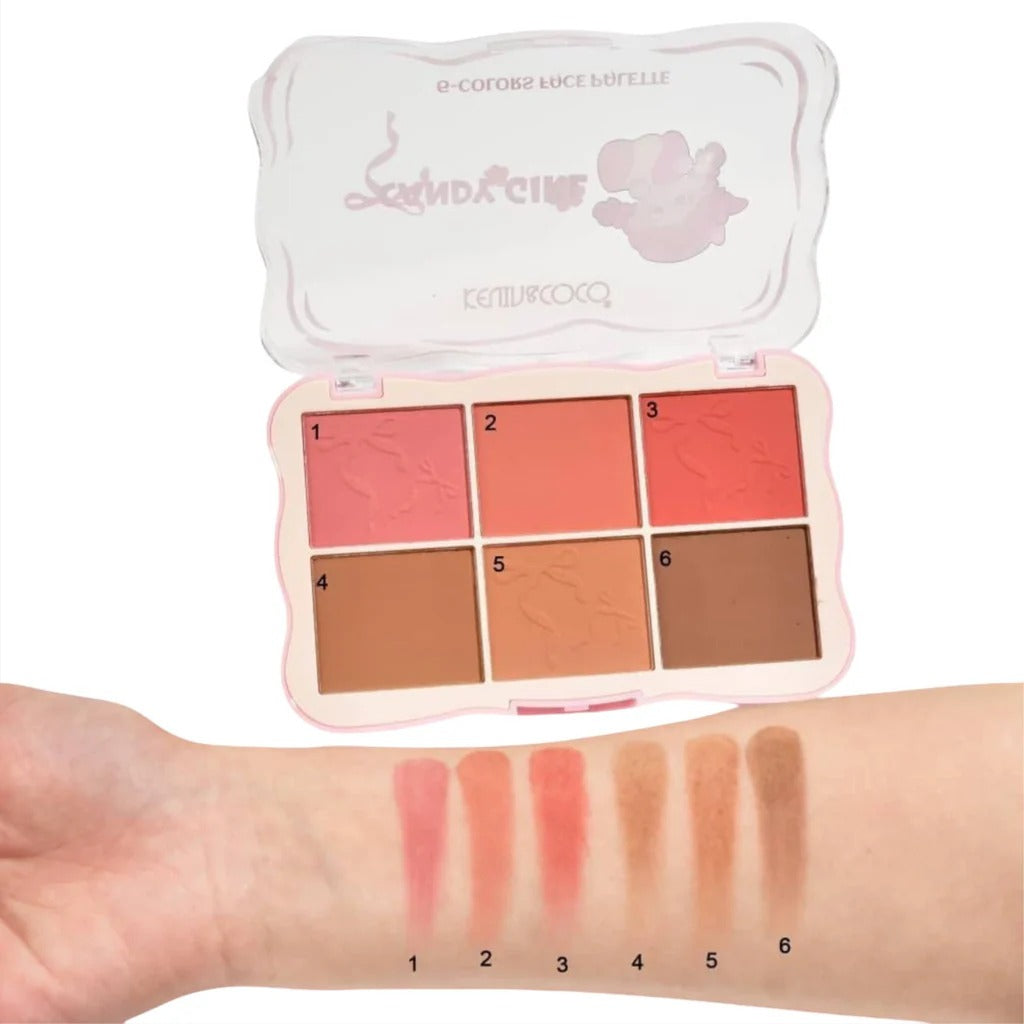Kevin & Coco | Candy Girl Palette 6 pcs