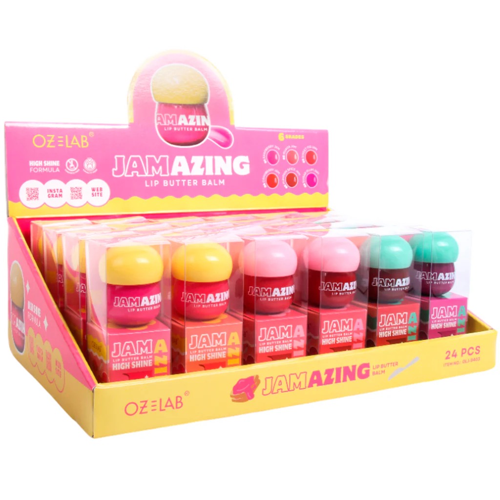 Oz Lab | Jamazing – Lip Butter Balm 24 pcs