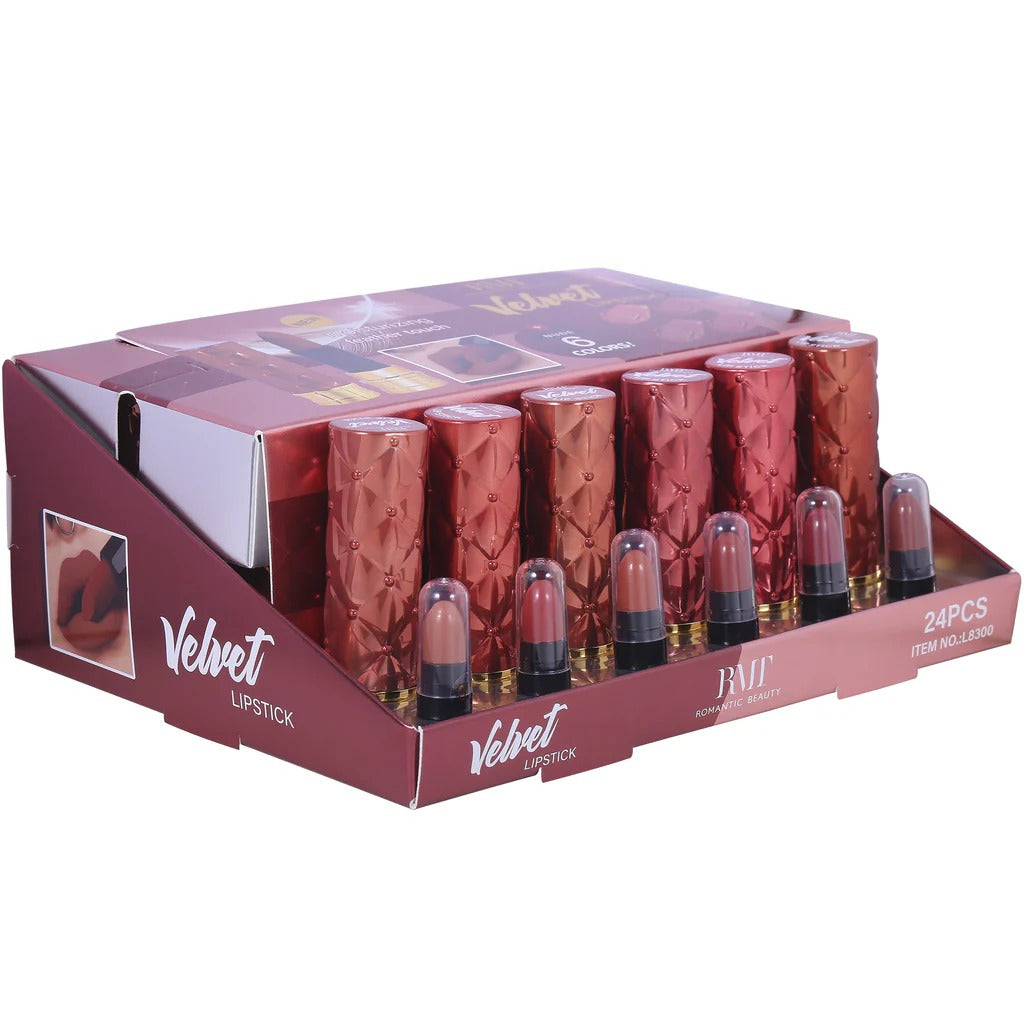 Romantic Beauty | Velvet Nude Lipstick 24 pcs