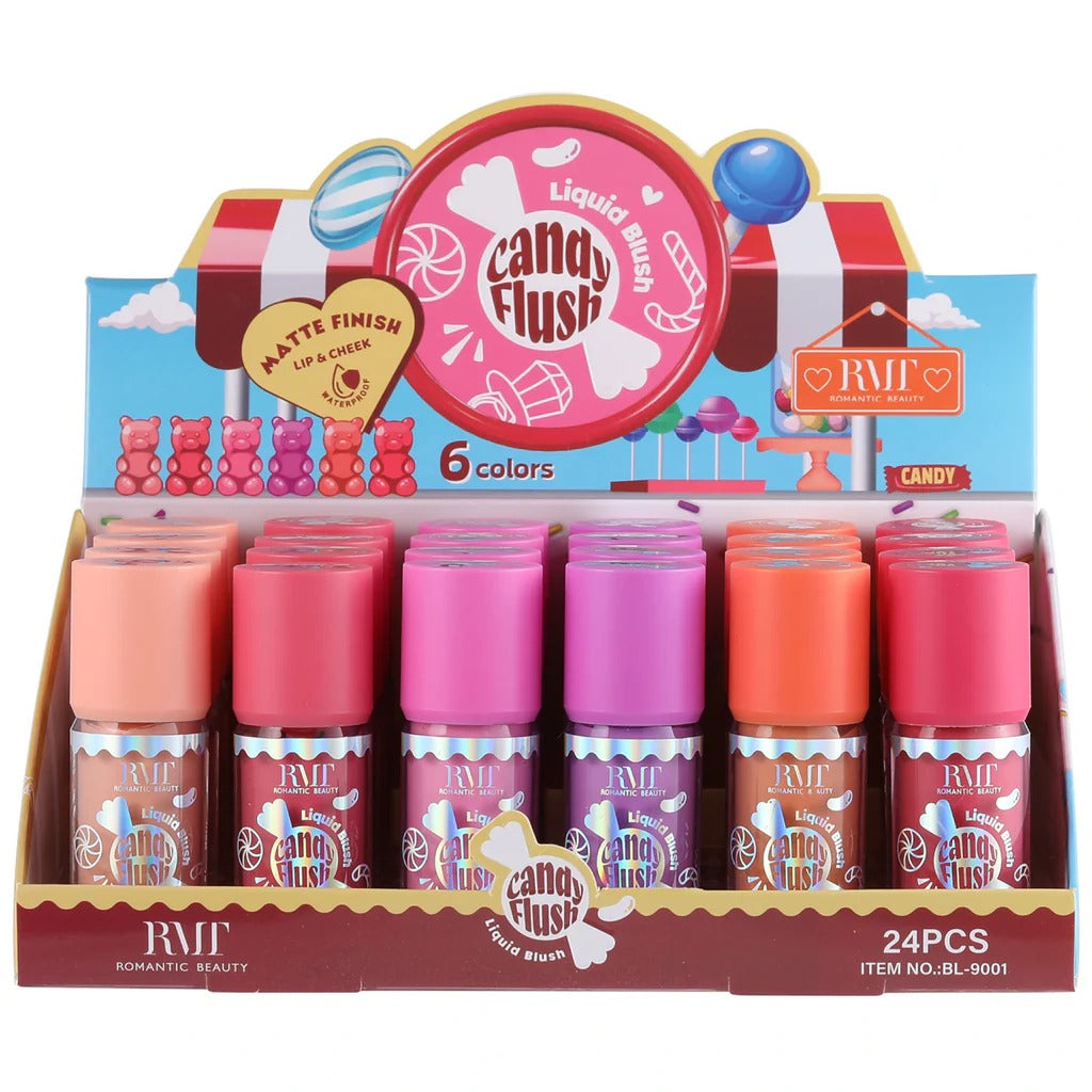 Romantic Beauty | Candy Flush Liquid Blush 24 pcs