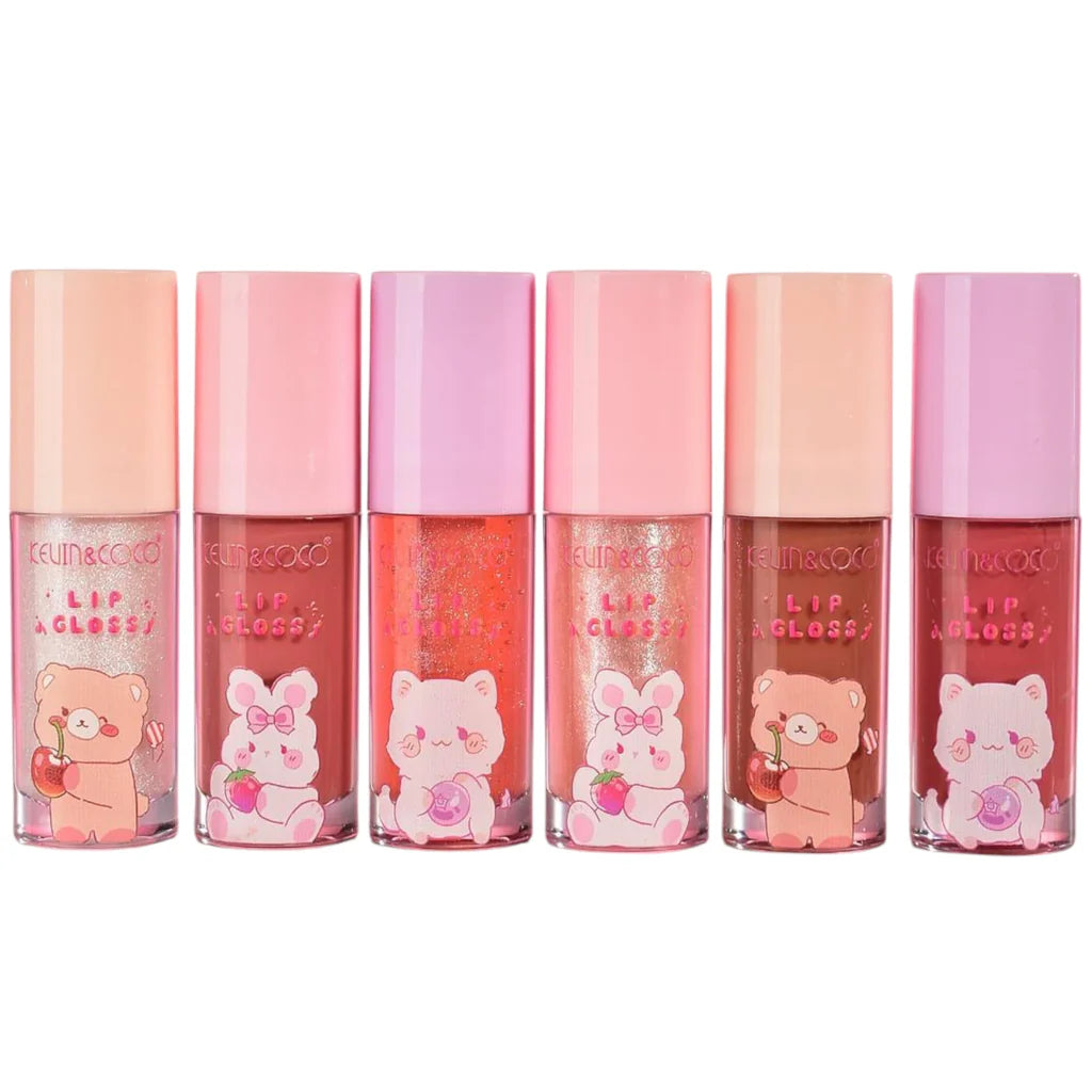 Kevin & Coco | Fruit Lip Gloss Duo 12 pcs