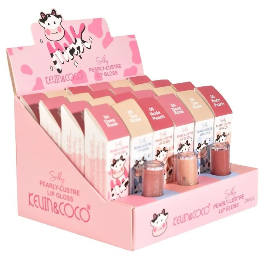 Kevin & Coco | Lip Gloss Milk 24 pcs