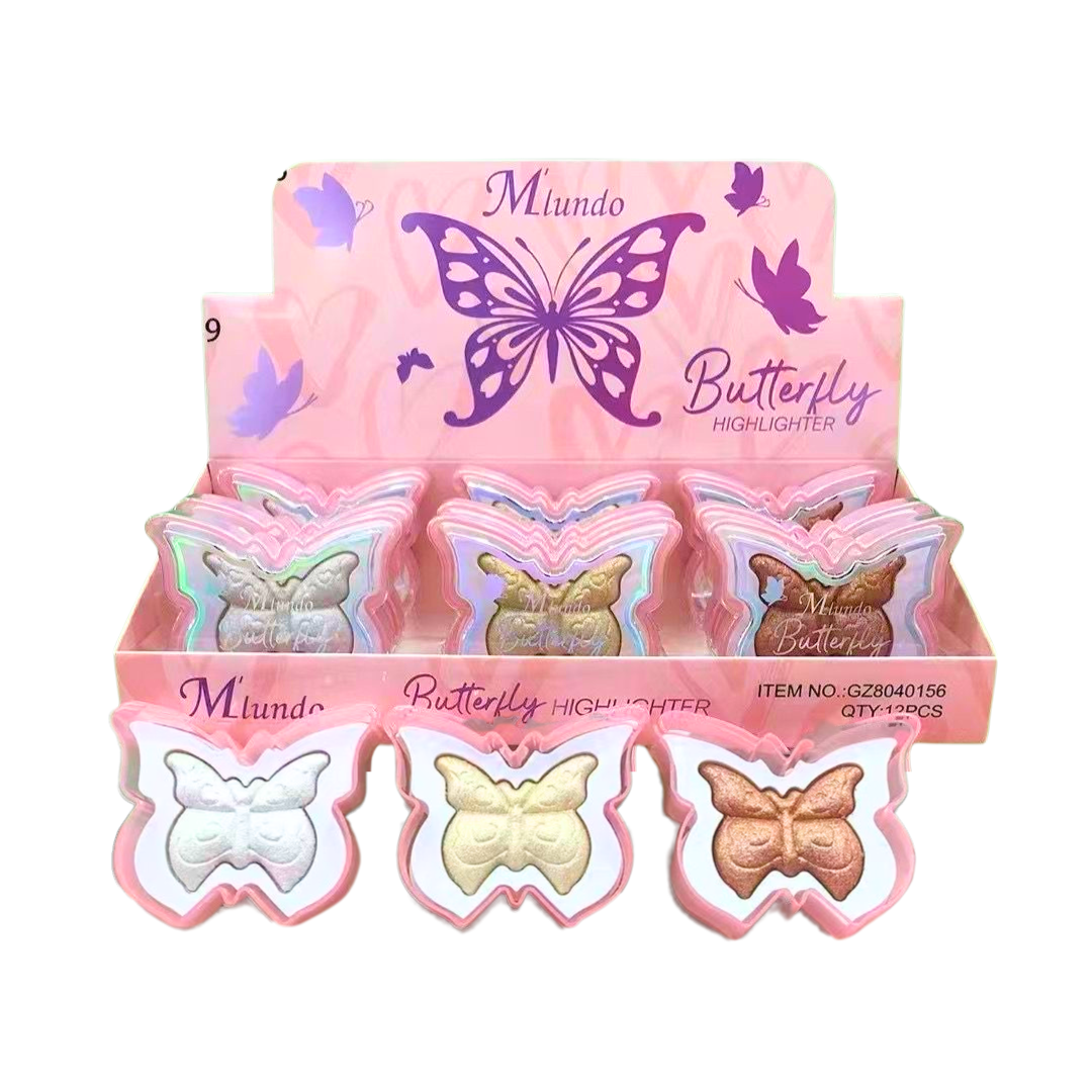 Mlundo | Butterfly Highlighter 3 pcs