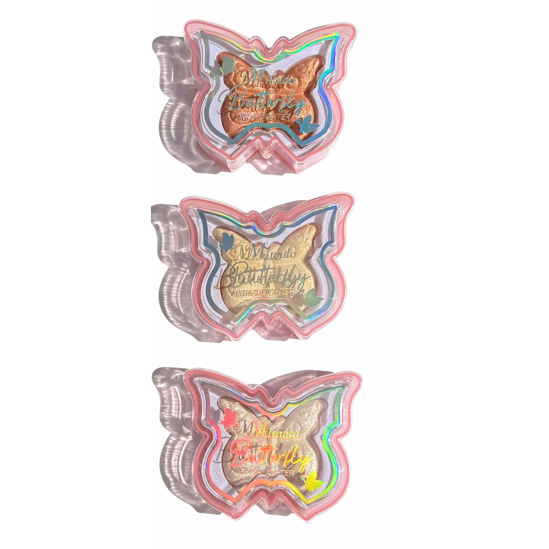 Mlundo | Butterfly Highlighter 3 pcs