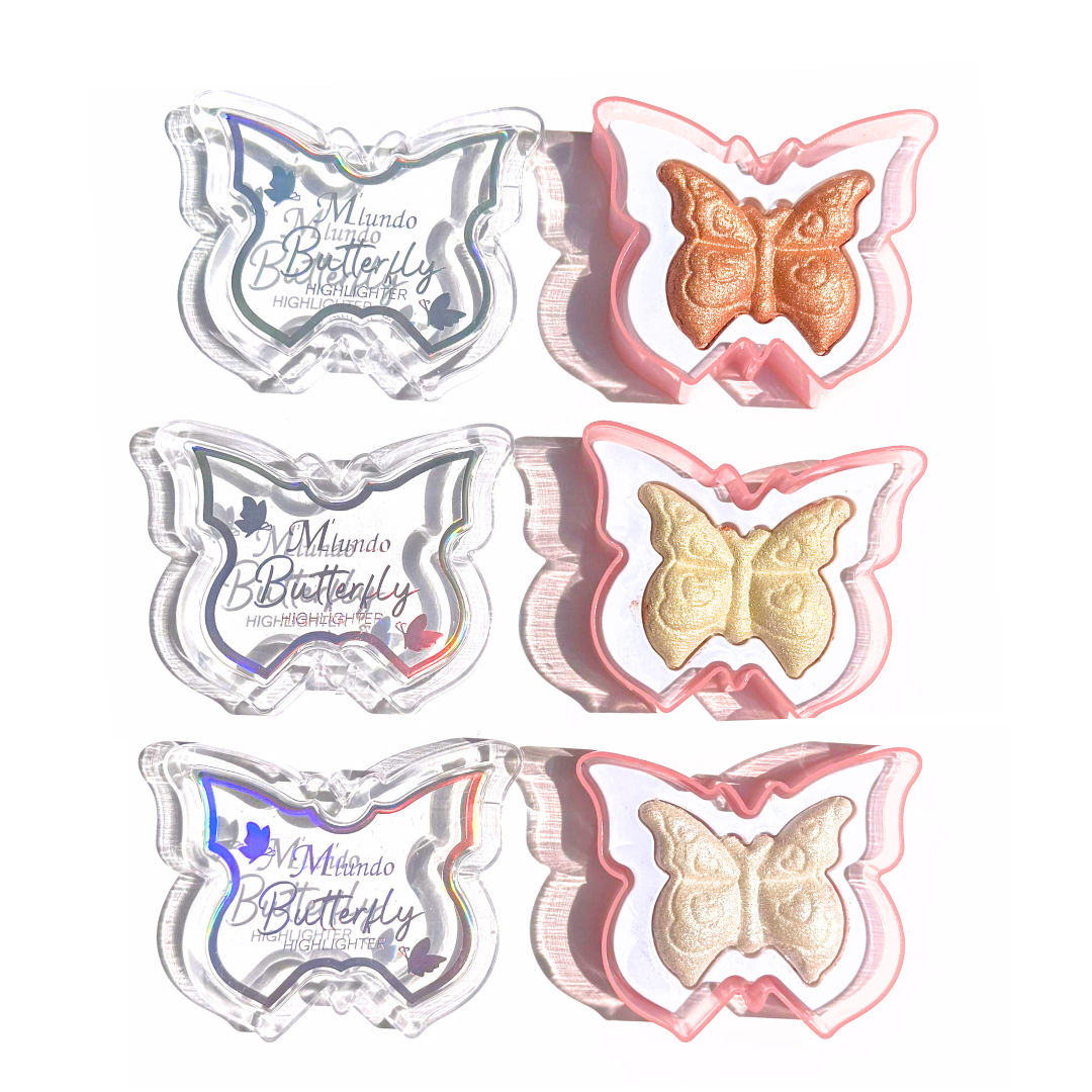 Mlundo | Butterfly Highlighter 3 pcs