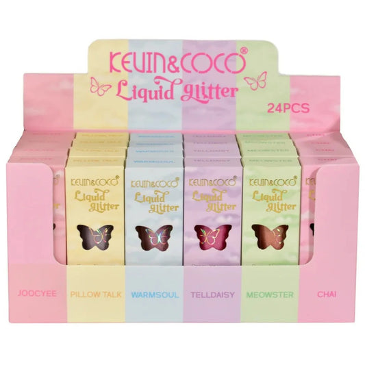 Kevin & Coco | Liquid Glitter 24 pcs