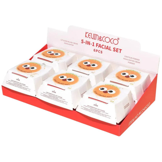 Kevin & Coco | 5-in-1 Facial Set 6 pcs