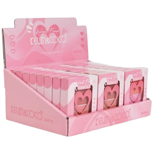 Kevin & Coco | Duo Heart Blush