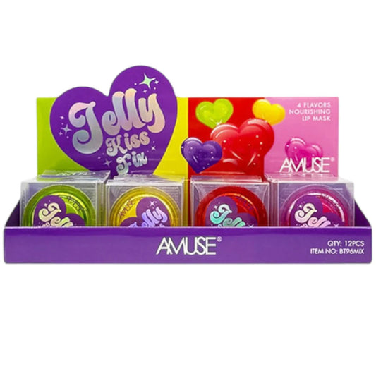 Amuse | Jelly Kiss Fix Lip Mask 12 pcs