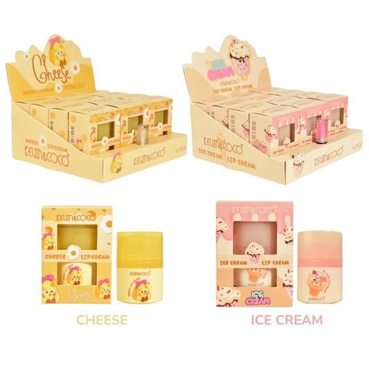 Kevin & Coco | Lip Cream – Cheese & Ice Cream